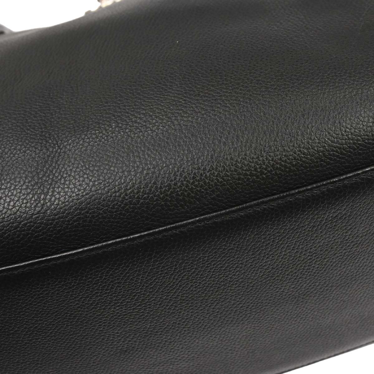 Chanel 2013-2014 Black Calfskin Cerf Executive Tote Bag