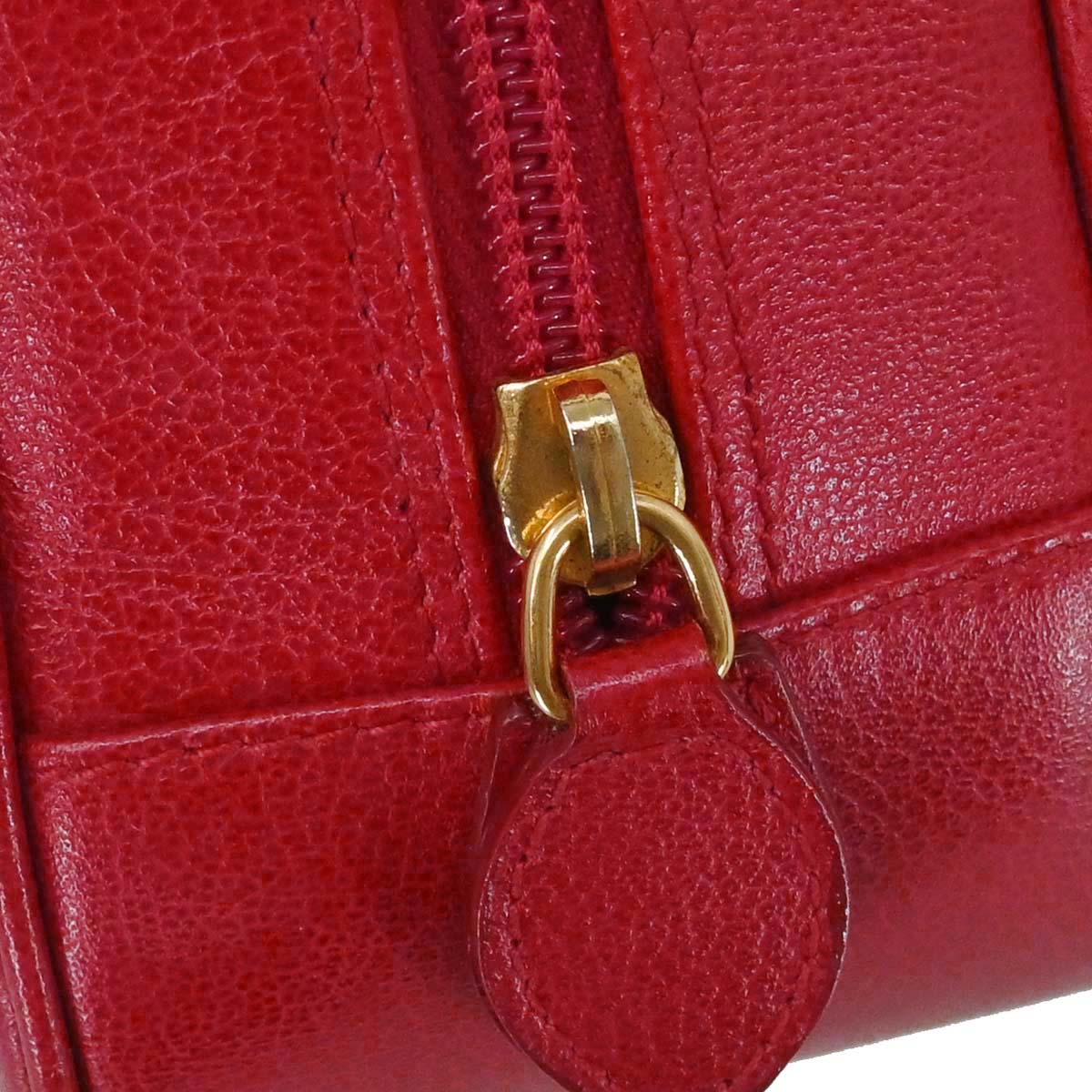 Christian Dior Red Double Saddle Handbag