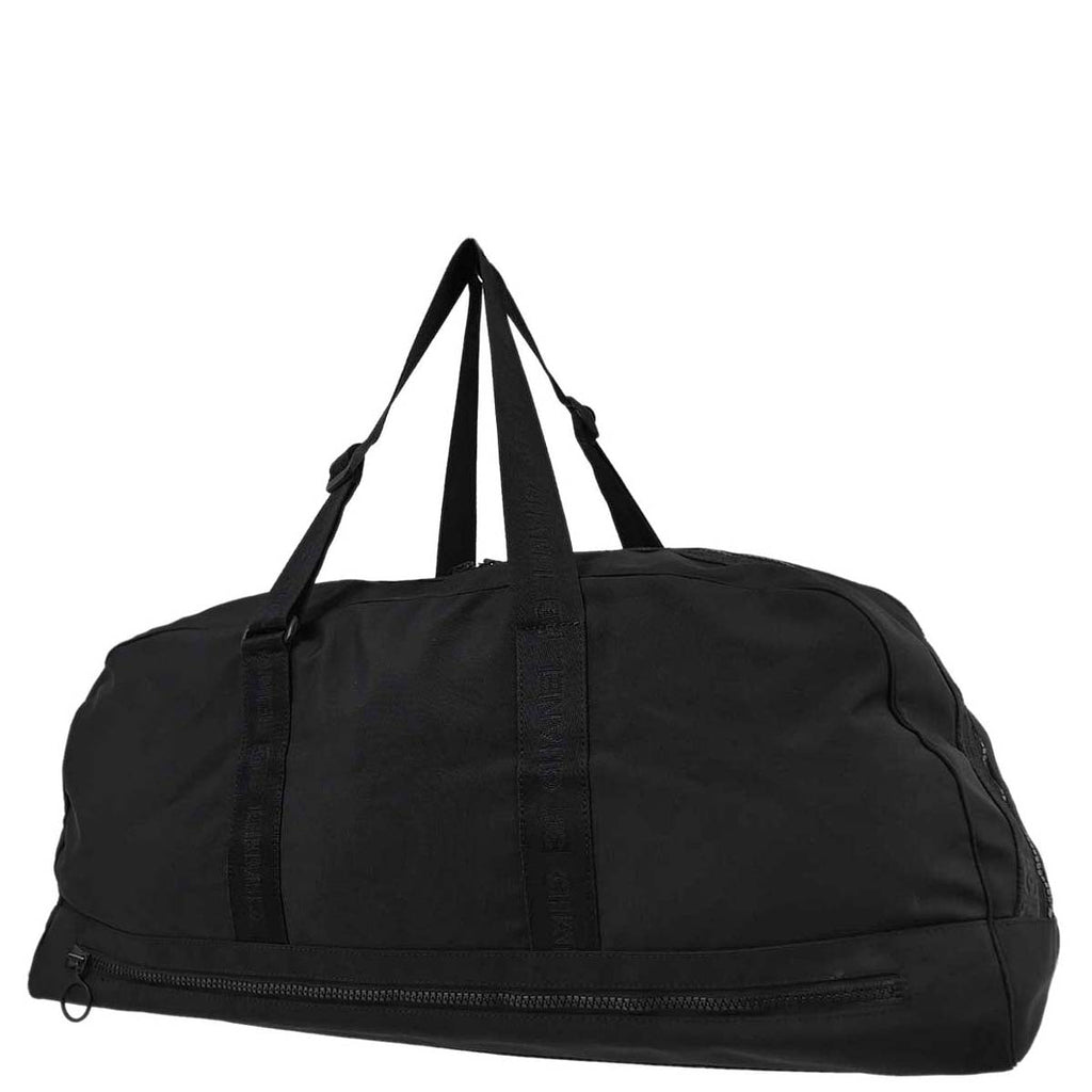 Chanel Black Nylon Sport Line Duffle Gym Handbag