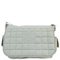 Chanel Gray Nylon Sport Line Choco Bar Shoulder Bag