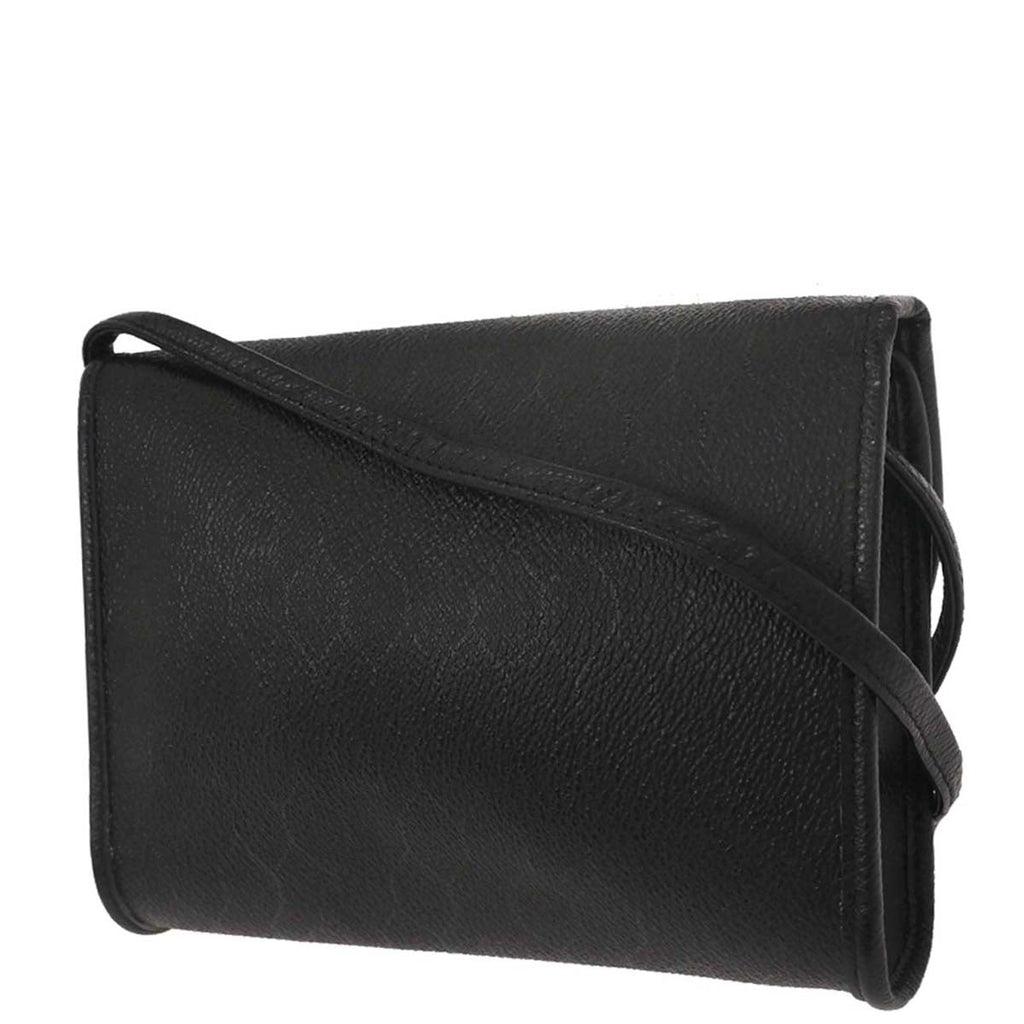 Christian Dior Black PVC Honeycomb Shoulder Bag