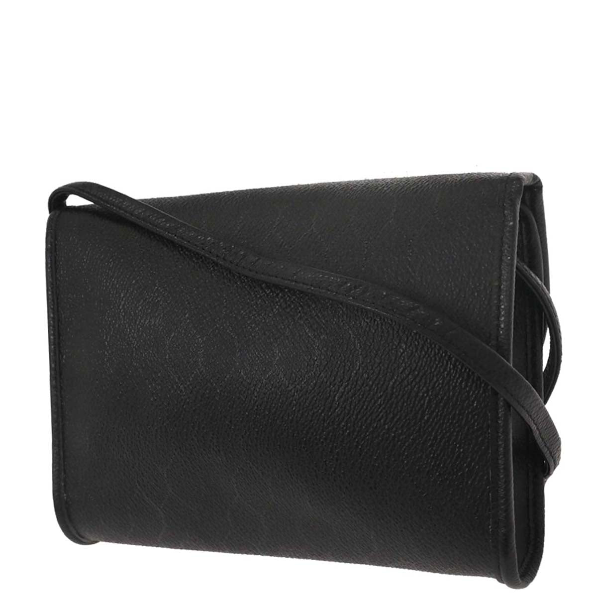 Christian Dior Black PVC Honeycomb Shoulder Bag