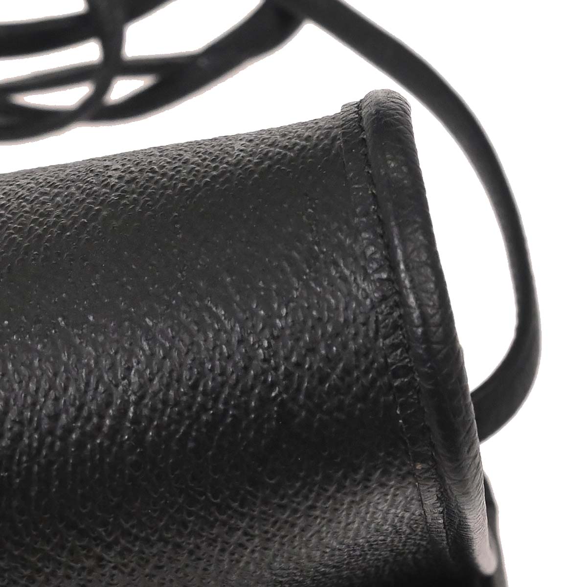 Christian Dior Black PVC Honeycomb Shoulder Bag