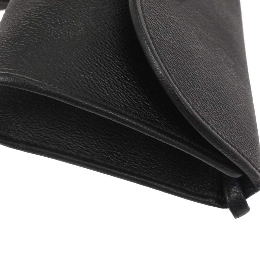 Christian Dior Black PVC Honeycomb Shoulder Bag