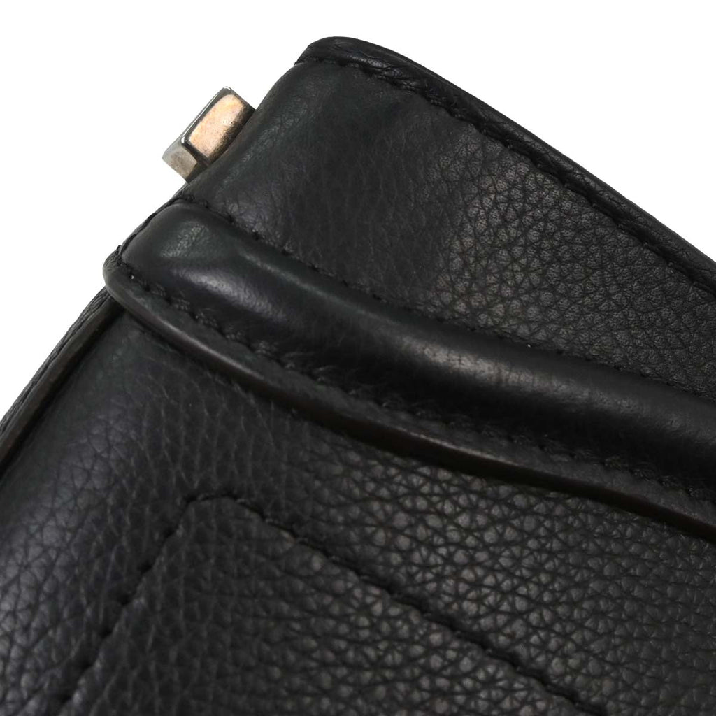 Celine Black Luggage Micro Tote Handbag