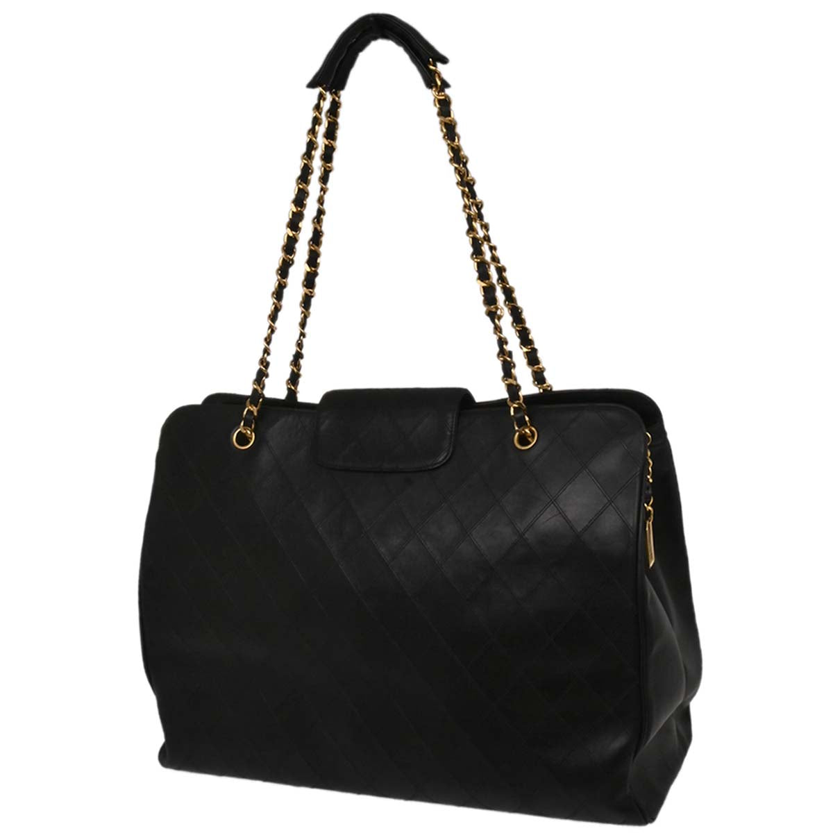 Chanel Black Lambskin Bicolore Supermodel Shoulder Bag
