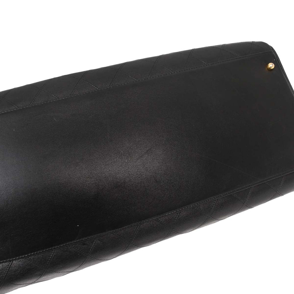 Chanel Black Lambskin Bicolore Supermodel Shoulder Bag