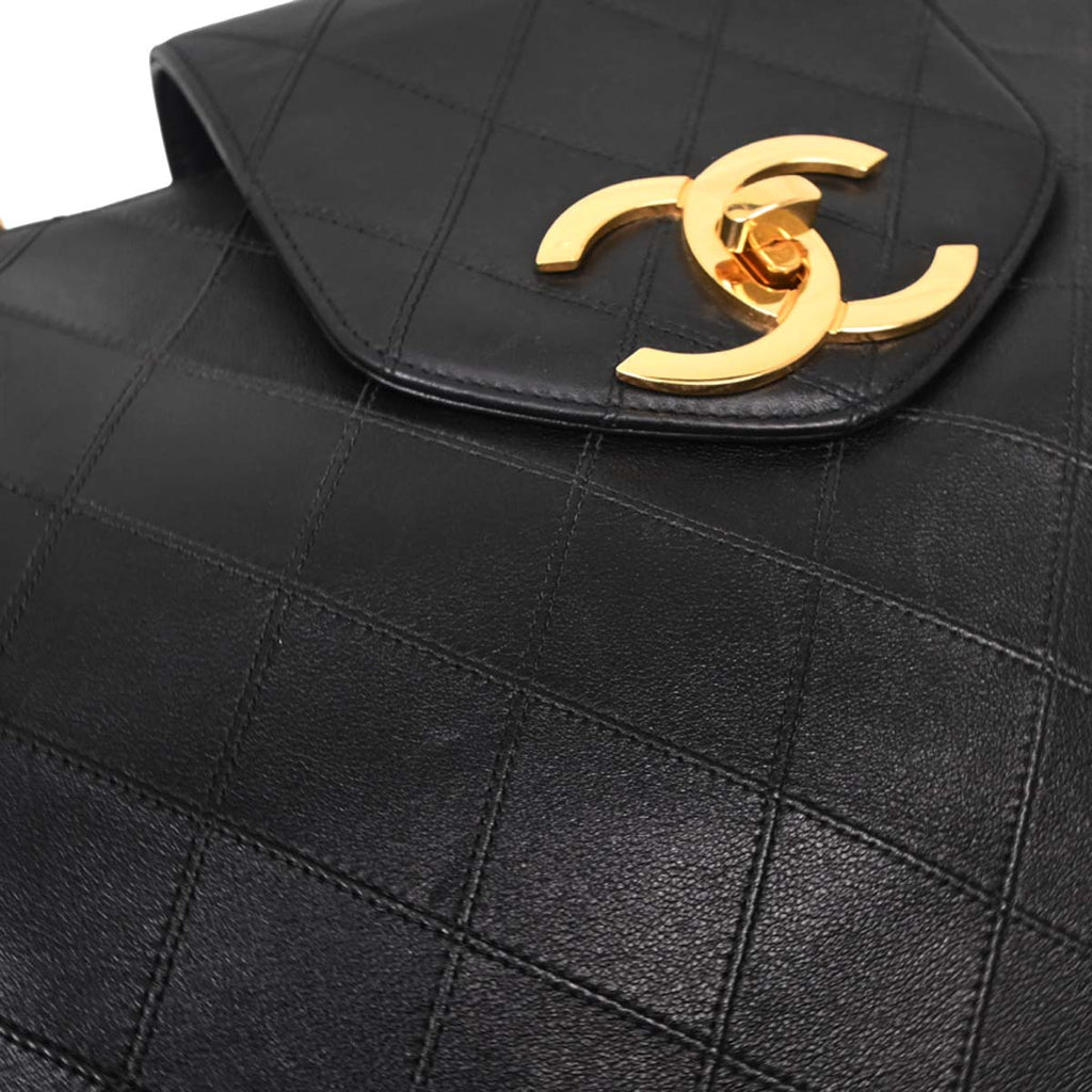 Chanel Black Lambskin Bicolore Supermodel Shoulder Bag