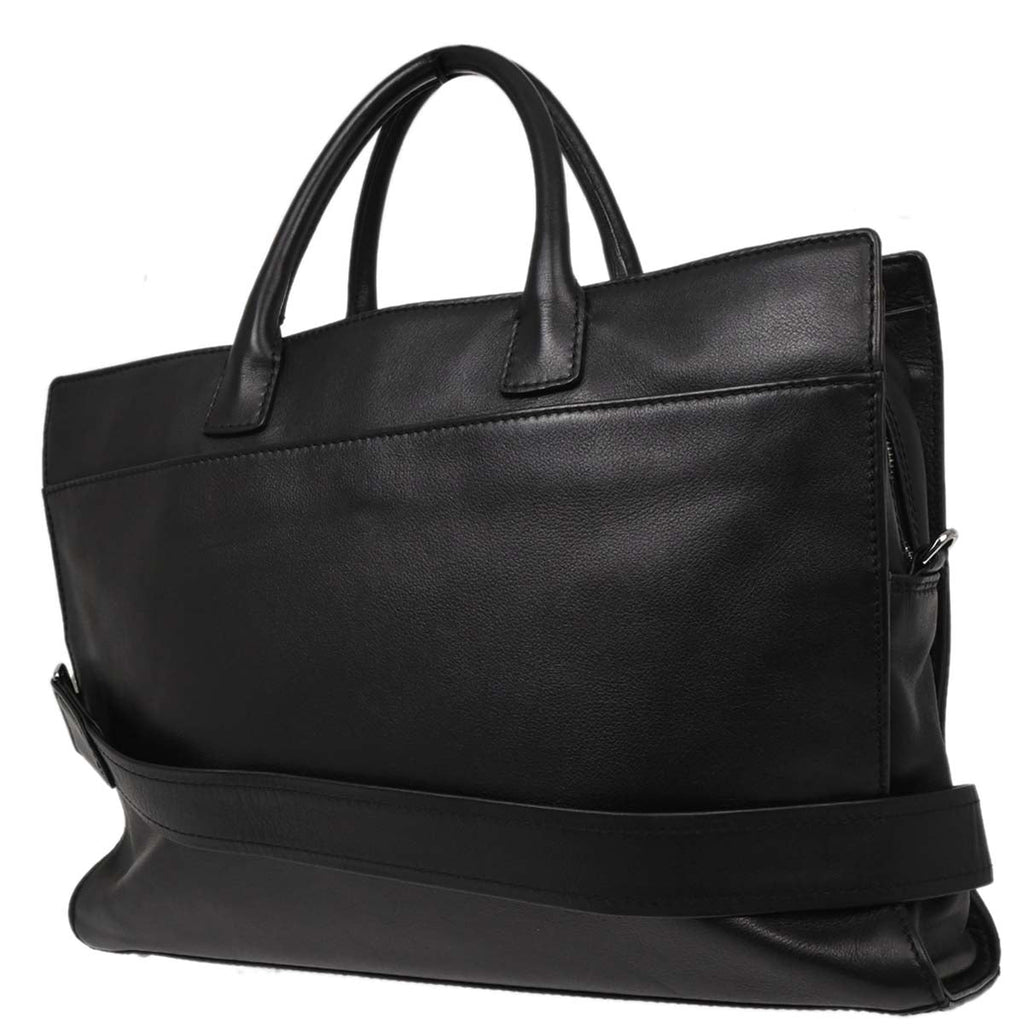 Chanel Black Calfskin 2way Shoulder Tote Bag