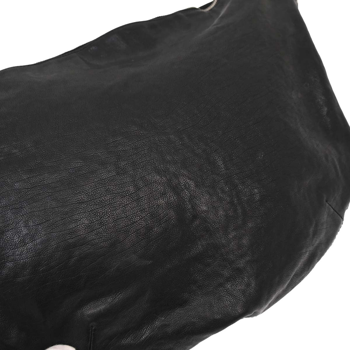 Chanel Black Calfskin Luxury Line Handbag