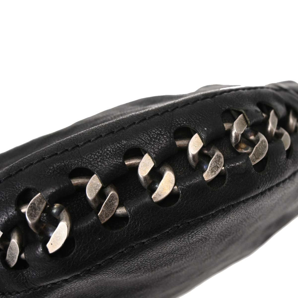 Chanel Black Calfskin Luxury Line Handbag