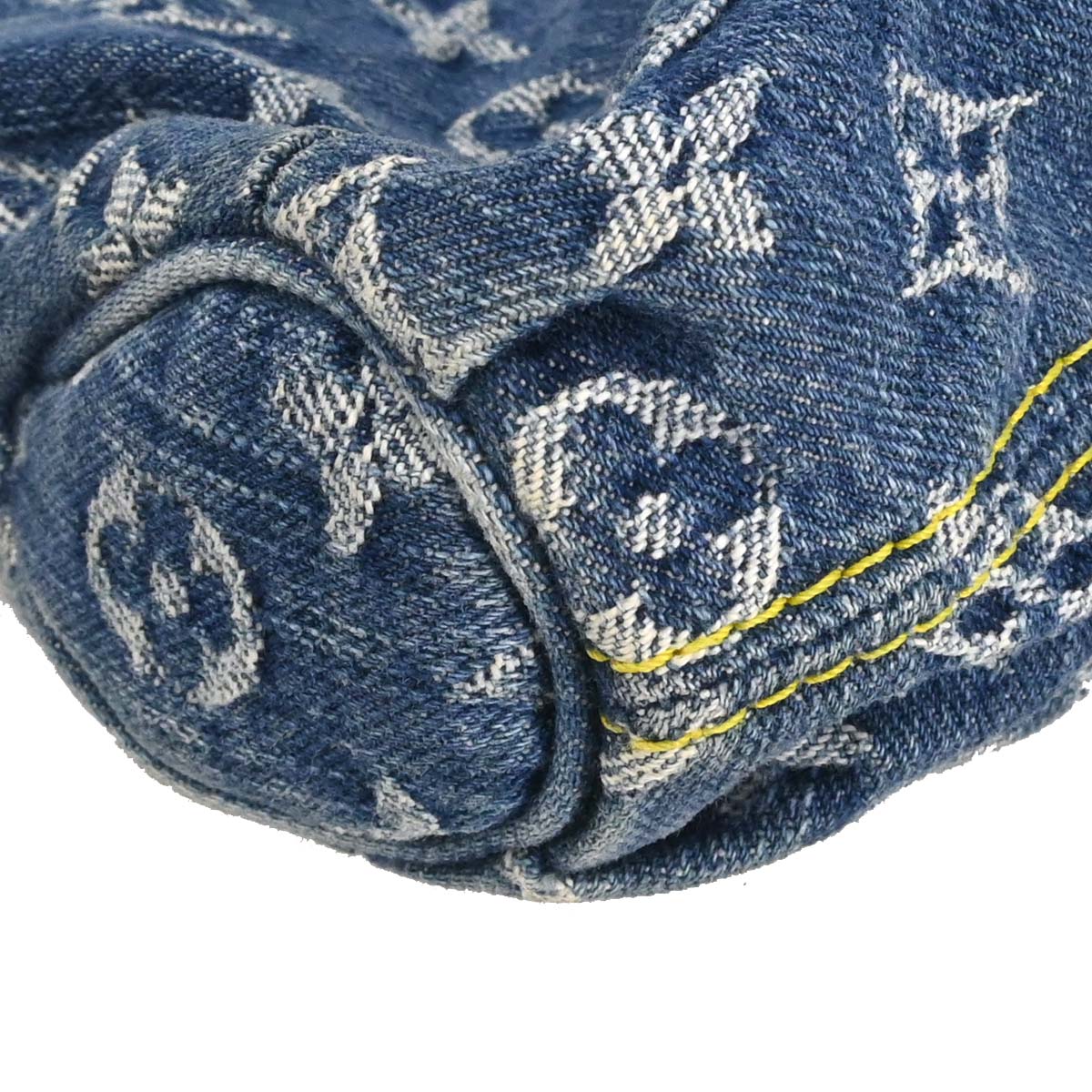 Louis Vuitton Blue Monogram Denim Mini Pleaty Handbag M95050