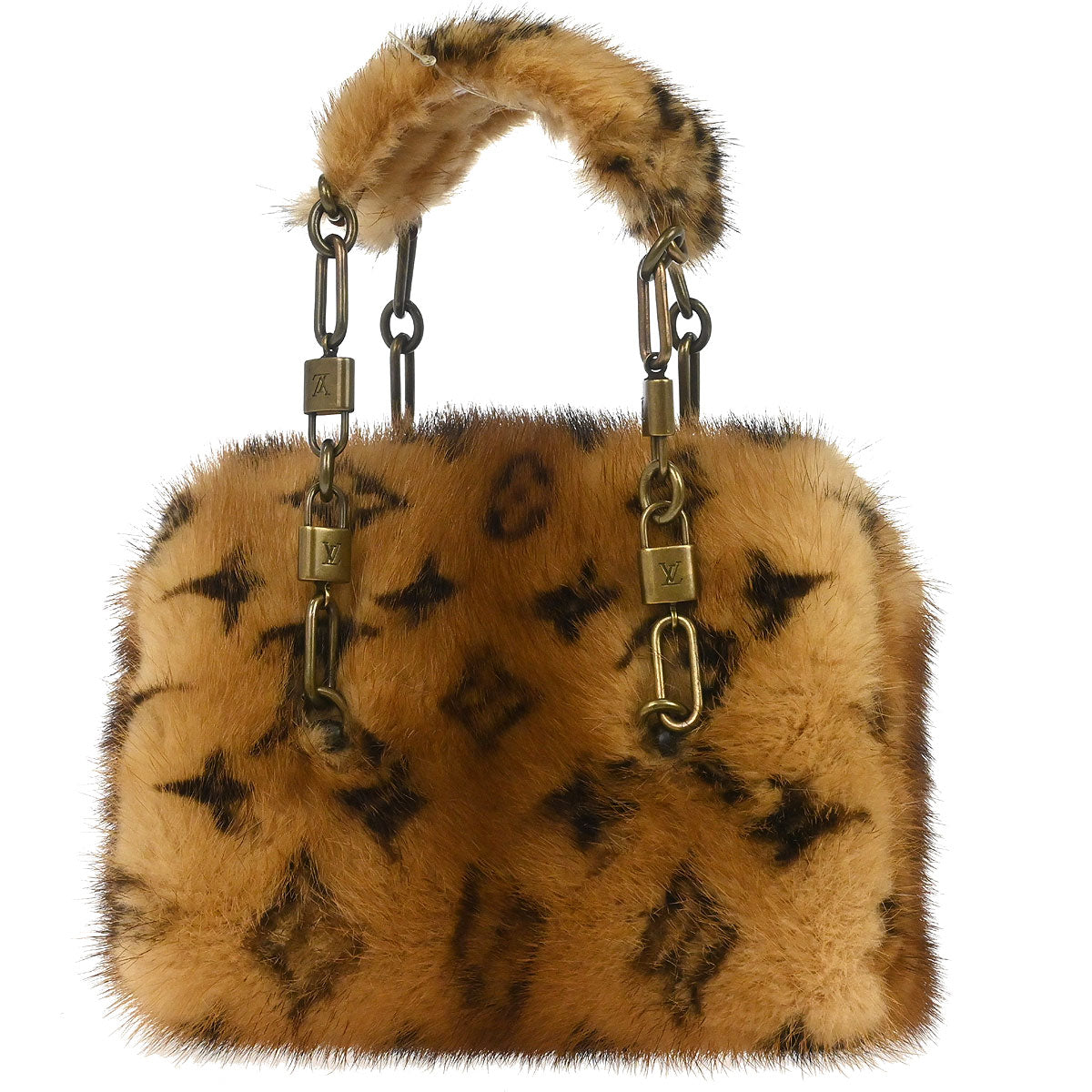Louis Vuitton * Monogram Mink Mini Papillon Handbag M71944
