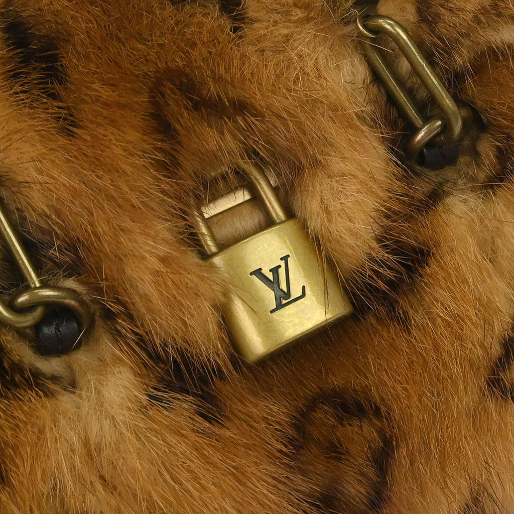 Louis Vuitton * Monogram Mink Mini Papillon Handbag M71944