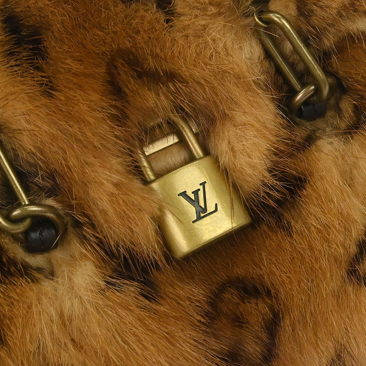 Louis Vuitton * Monogram Mink Mini Papillon Handbag M71944