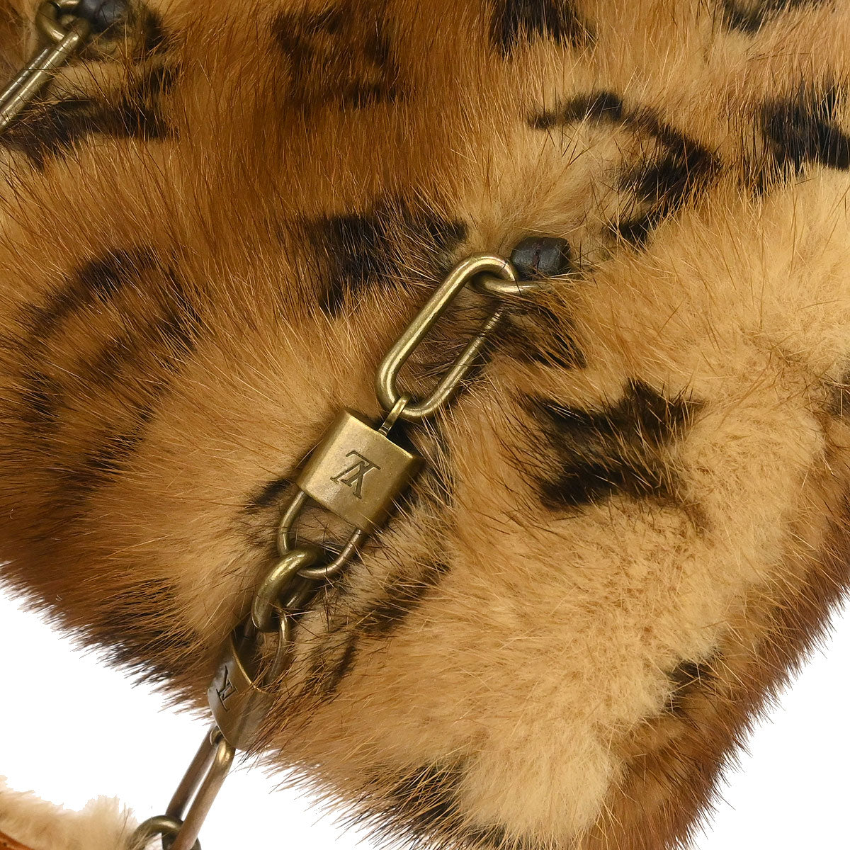 Louis Vuitton * Monogram Mink Mini Papillon Handbag M71944