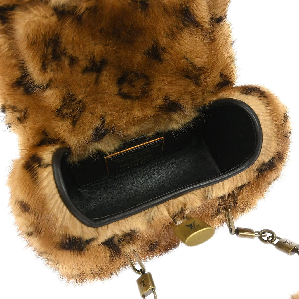 Louis Vuitton * Monogram Mink Mini Papillon Handbag M71944