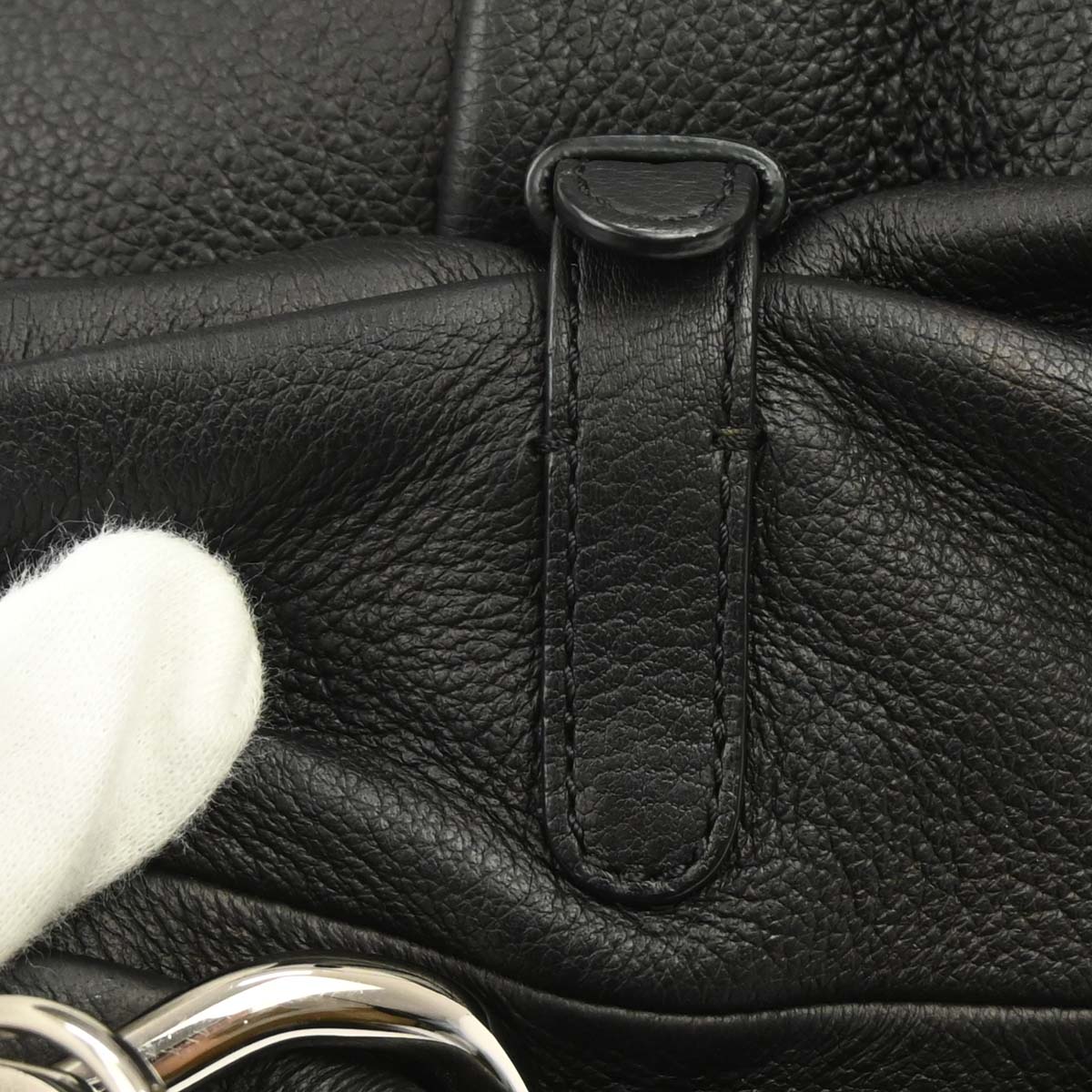 Celine * Black Leather Tote Handbag