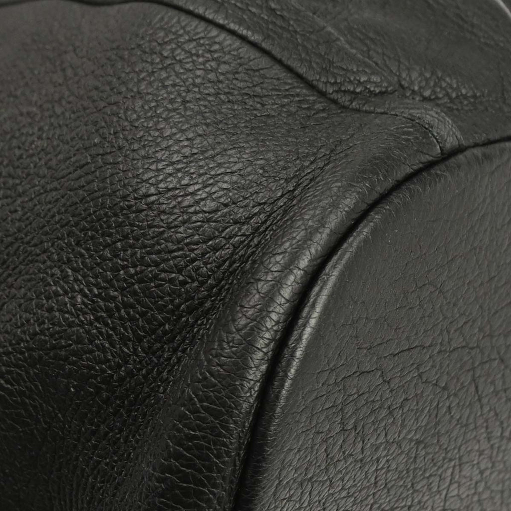 Celine * Black Leather Tote Handbag