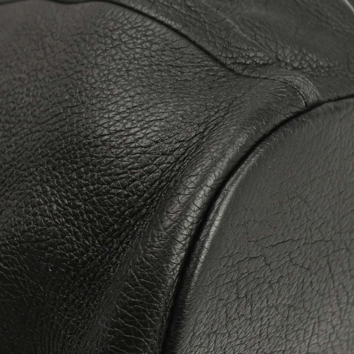 Celine * Black Leather Tote Handbag