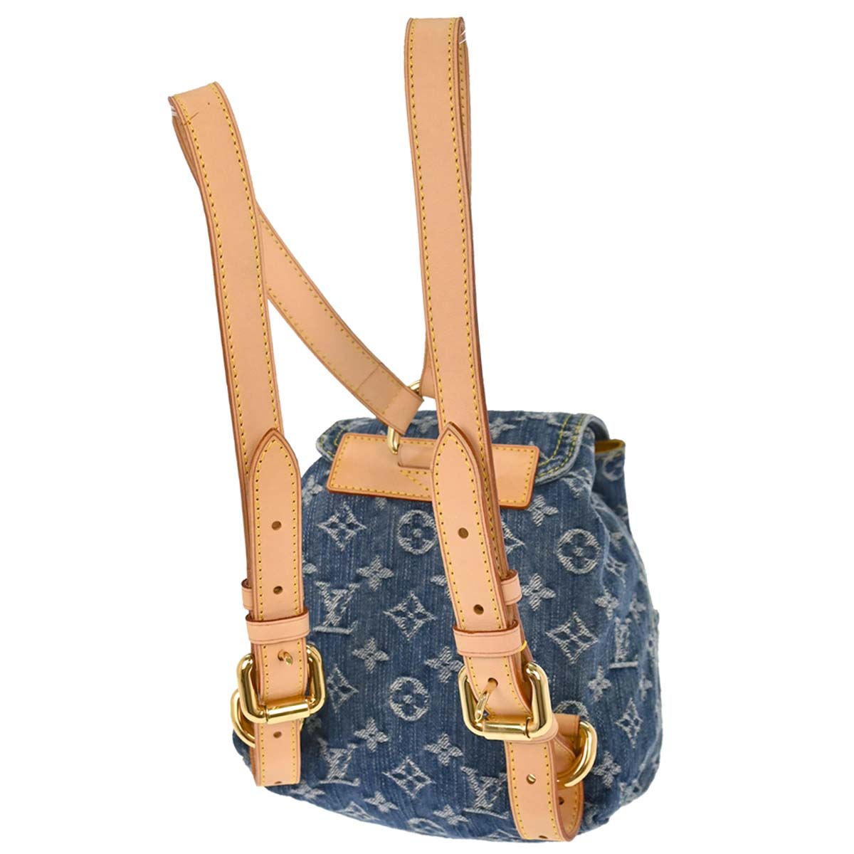 Louis Vuitton Blue Monogram Denim Sac a Dos PM Backpack M95057