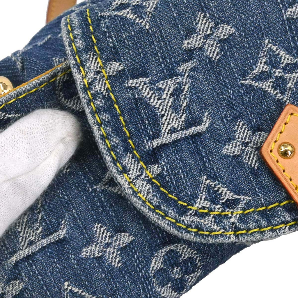 Louis Vuitton Blue Monogram Denim Sac a Dos PM Backpack M95057