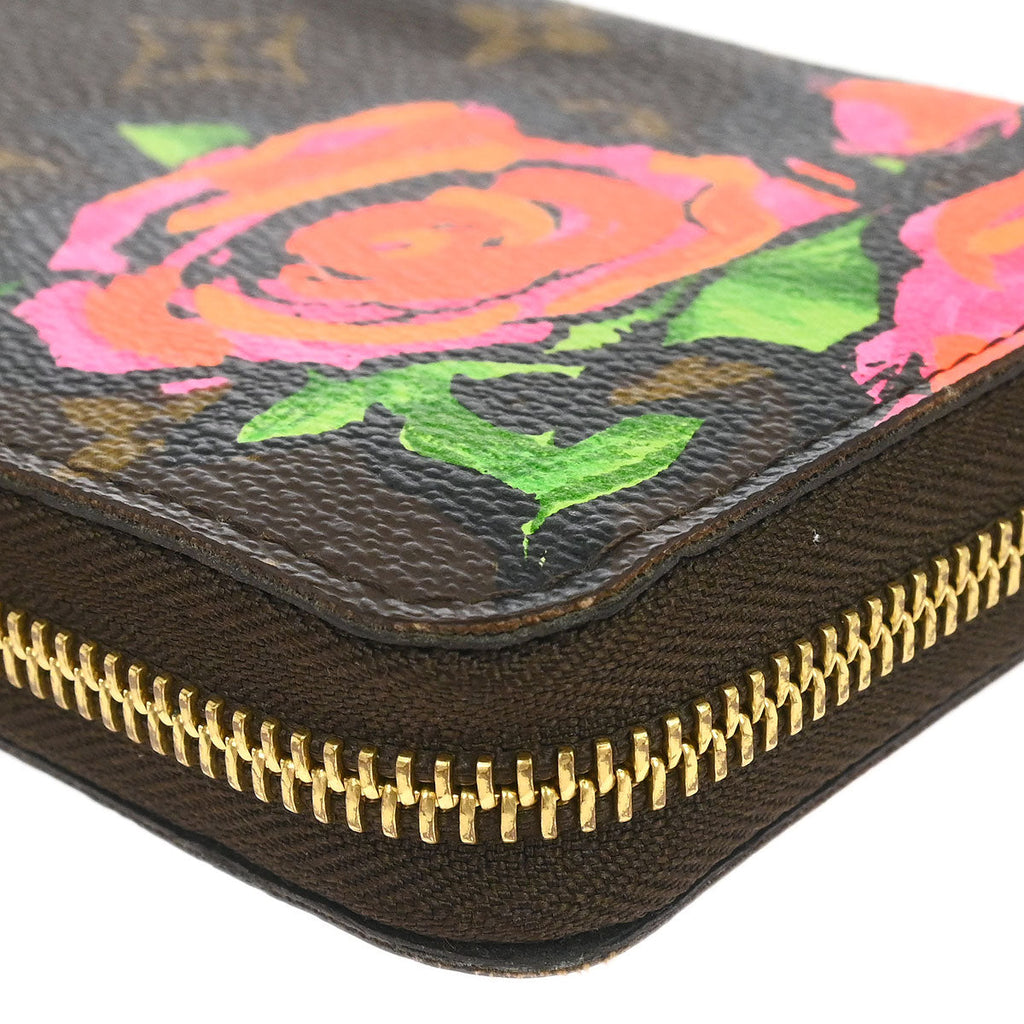 Louis Vuitton Monogram Rose Zippy Wallet M93759