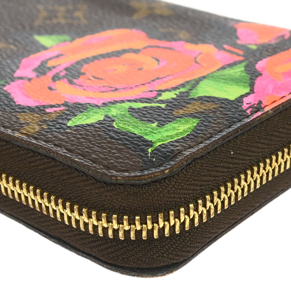 Louis Vuitton Monogram Rose Zippy Wallet M93759