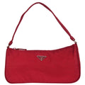 Prada Red Nylon Handbag