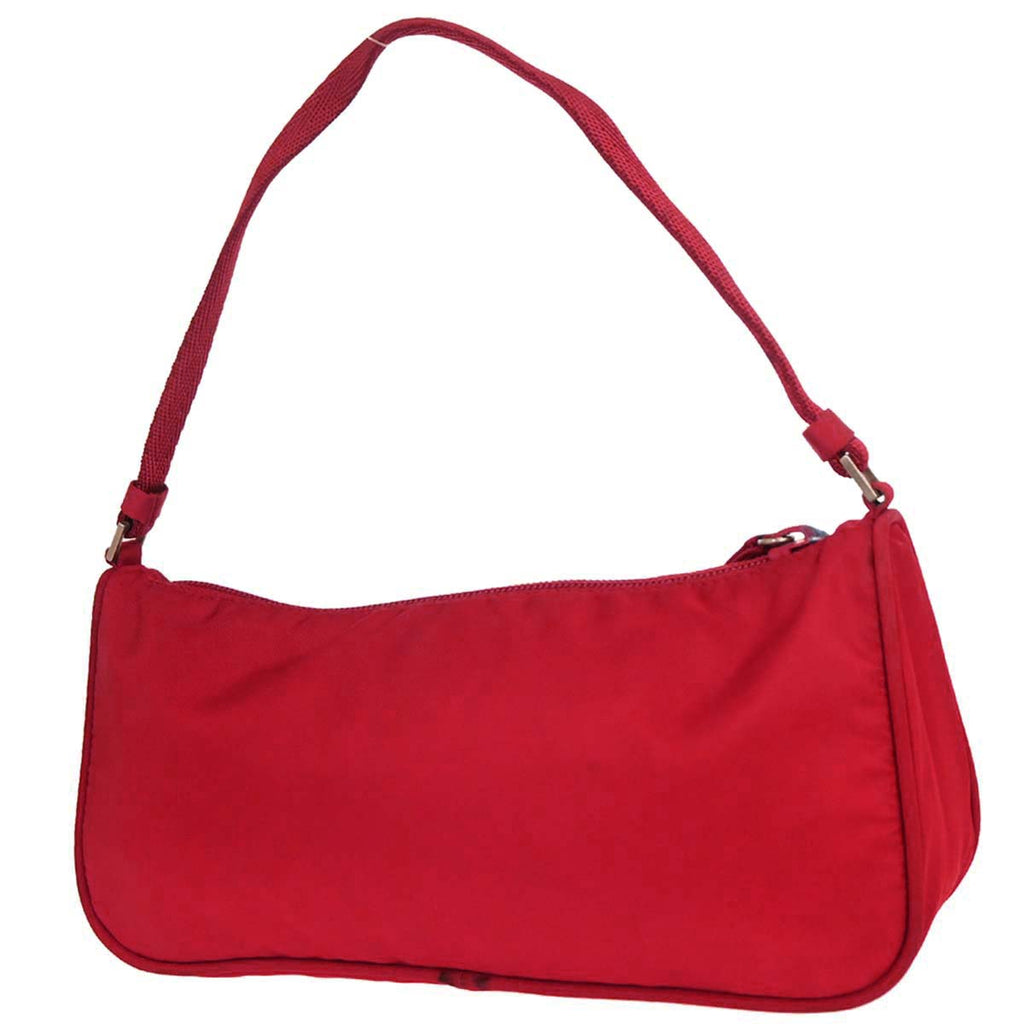Prada Red Nylon Handbag