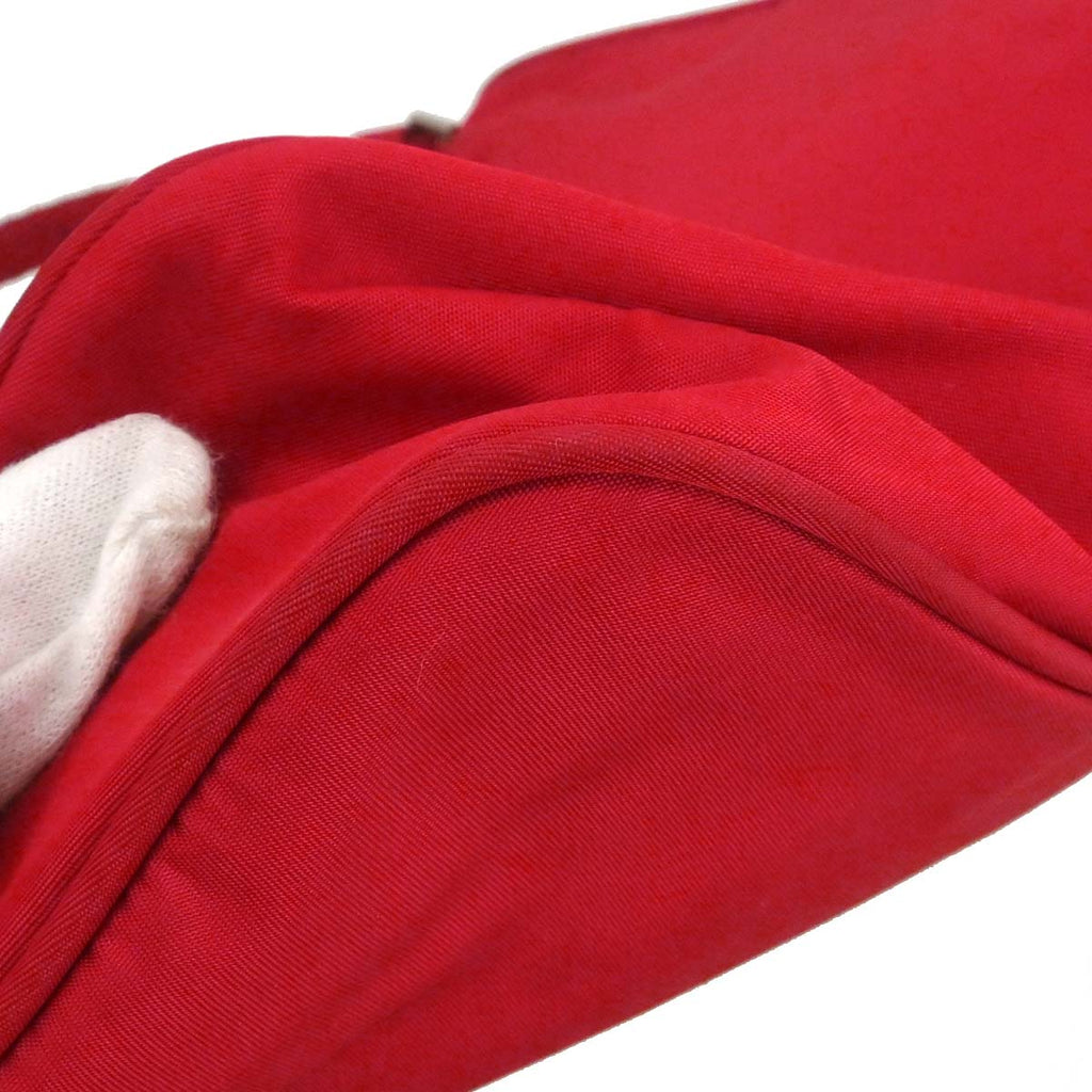 Prada Red Nylon Handbag