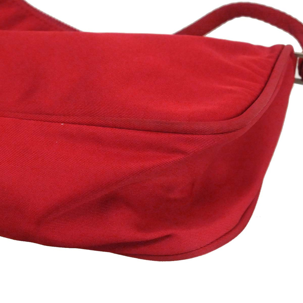 Prada Red Nylon Handbag