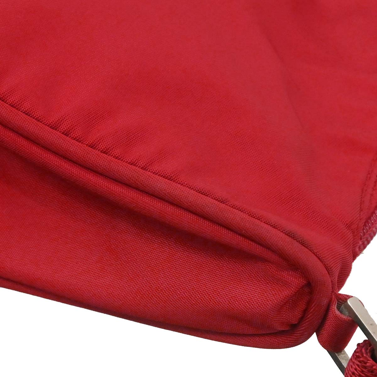 Prada Red Nylon Handbag