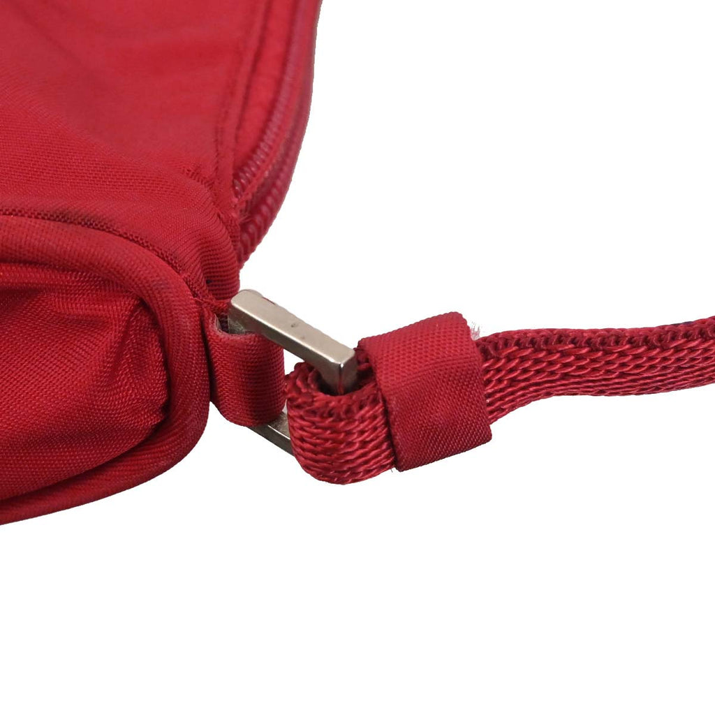 Prada Red Nylon Handbag