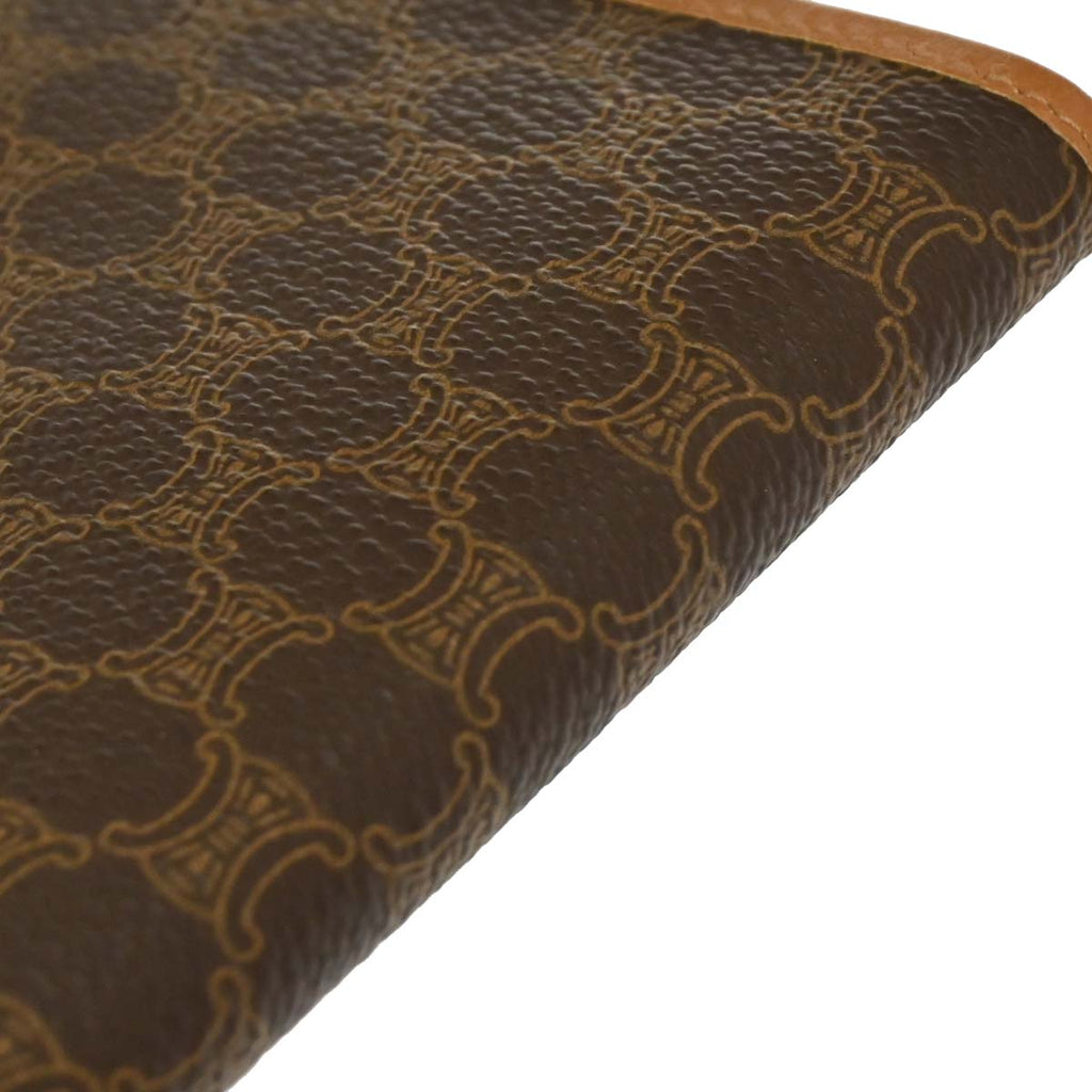 Celine Brown PVC Macadam Wallet