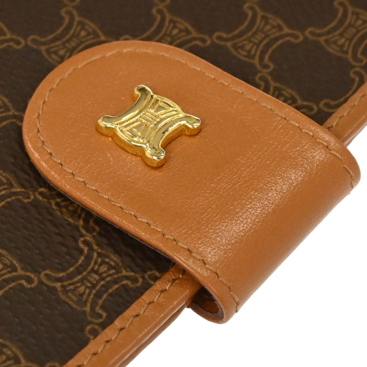 Celine Brown PVC Macadam Wallet