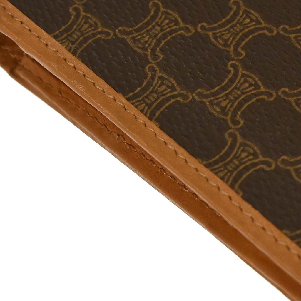 Celine Brown PVC Macadam Wallet
