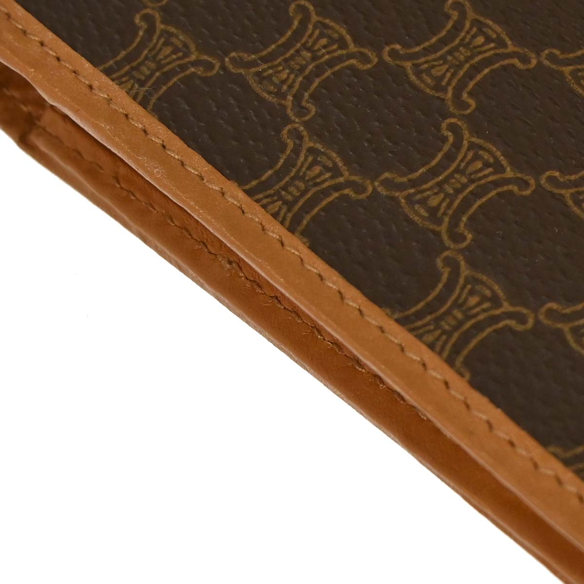 Celine Brown PVC Macadam Wallet