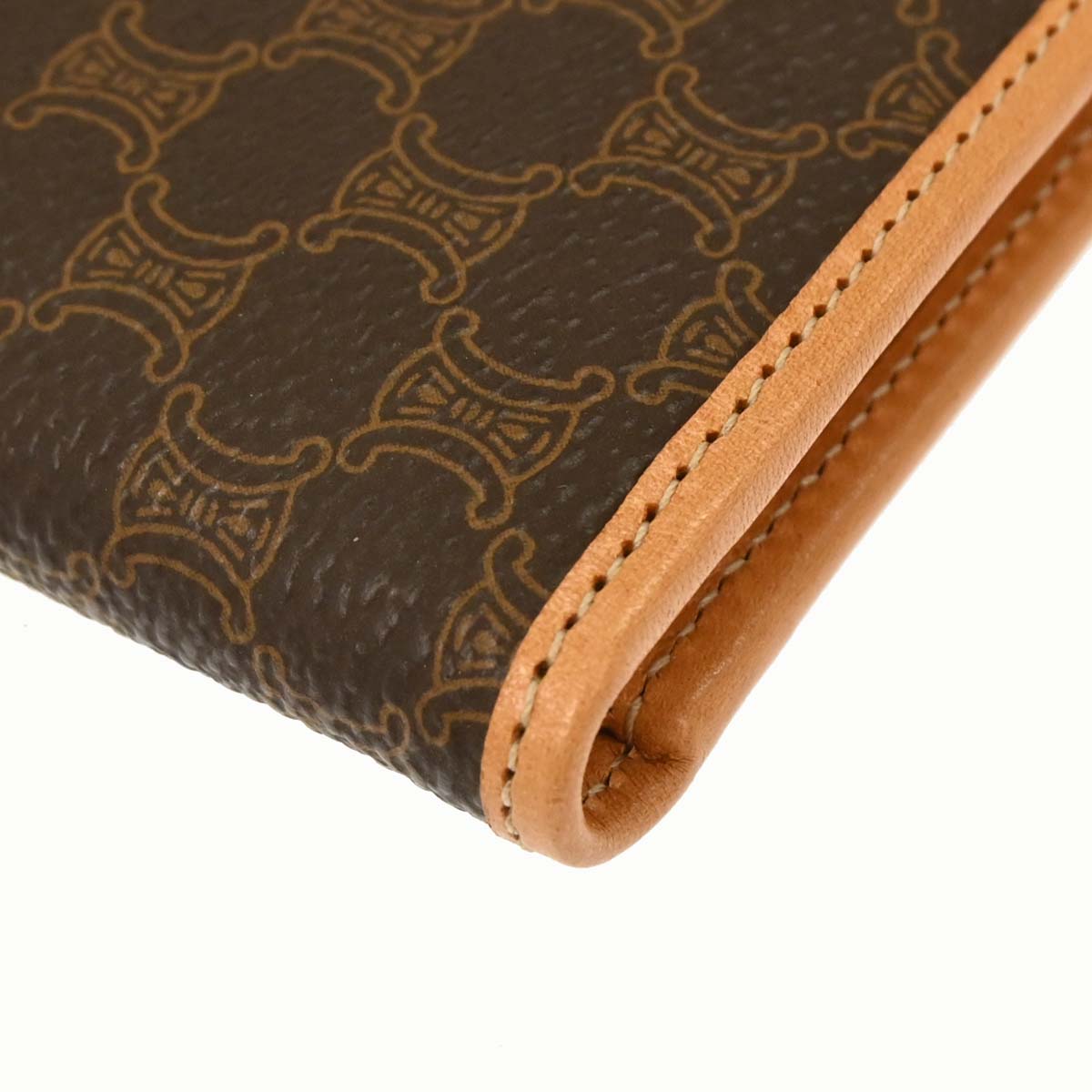 Celine Brown PVC Macadam Wallet