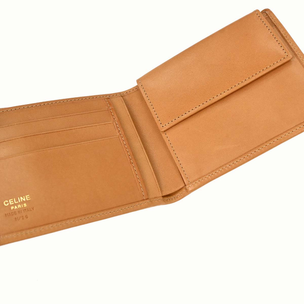 Celine Brown PVC Macadam Wallet