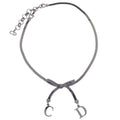 Christian Dior Necklace Pendant Silver