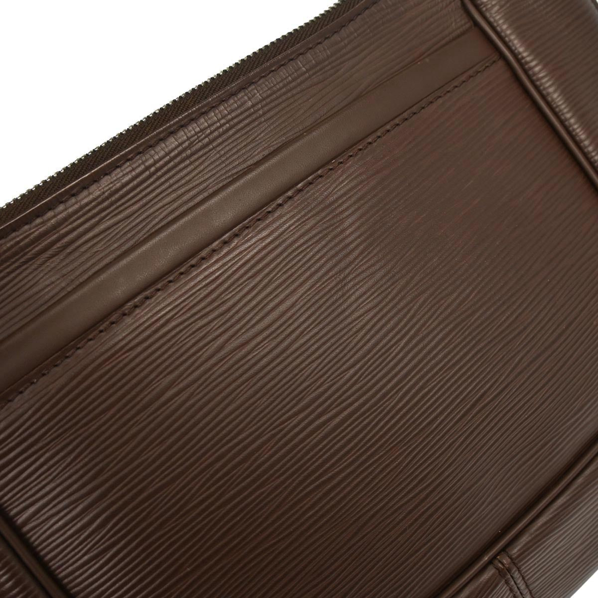 Louis Vuitton Brown Epi Matsy Handbag M5897D