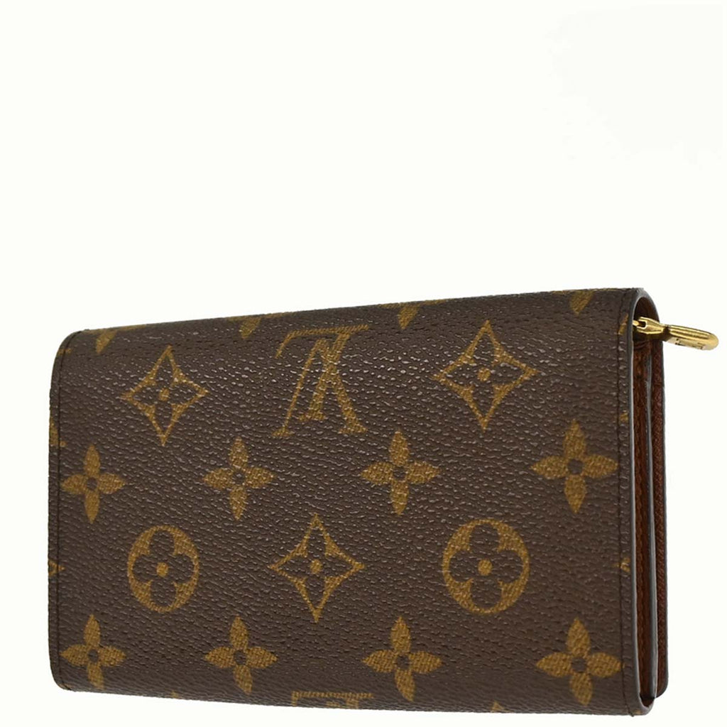 Louis Vuitton Monogram Porte Monnaie Billet Tresor Wallet M61730