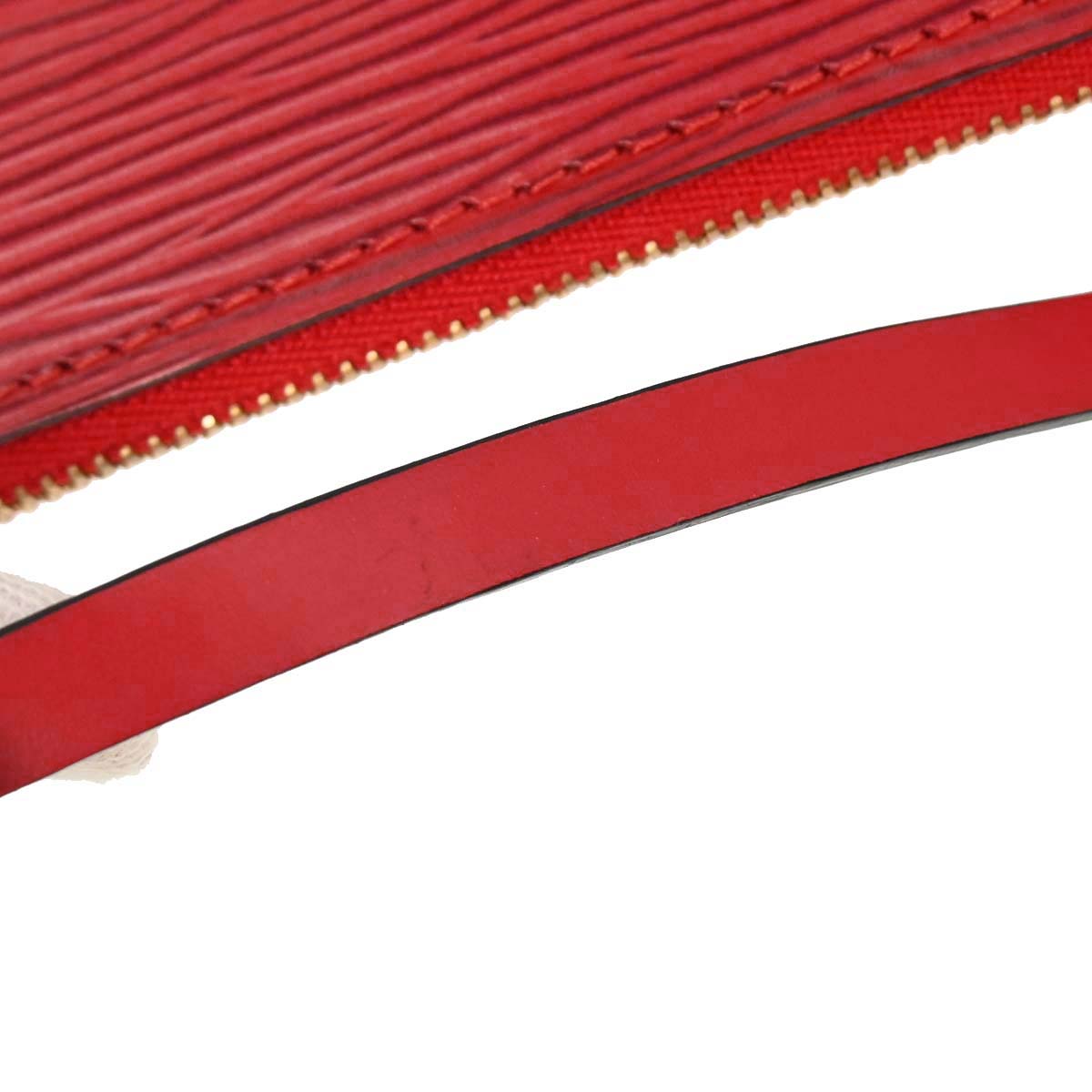 Louis Vuitton Red Epi Pochette Accessoires 21 Handbag M52957