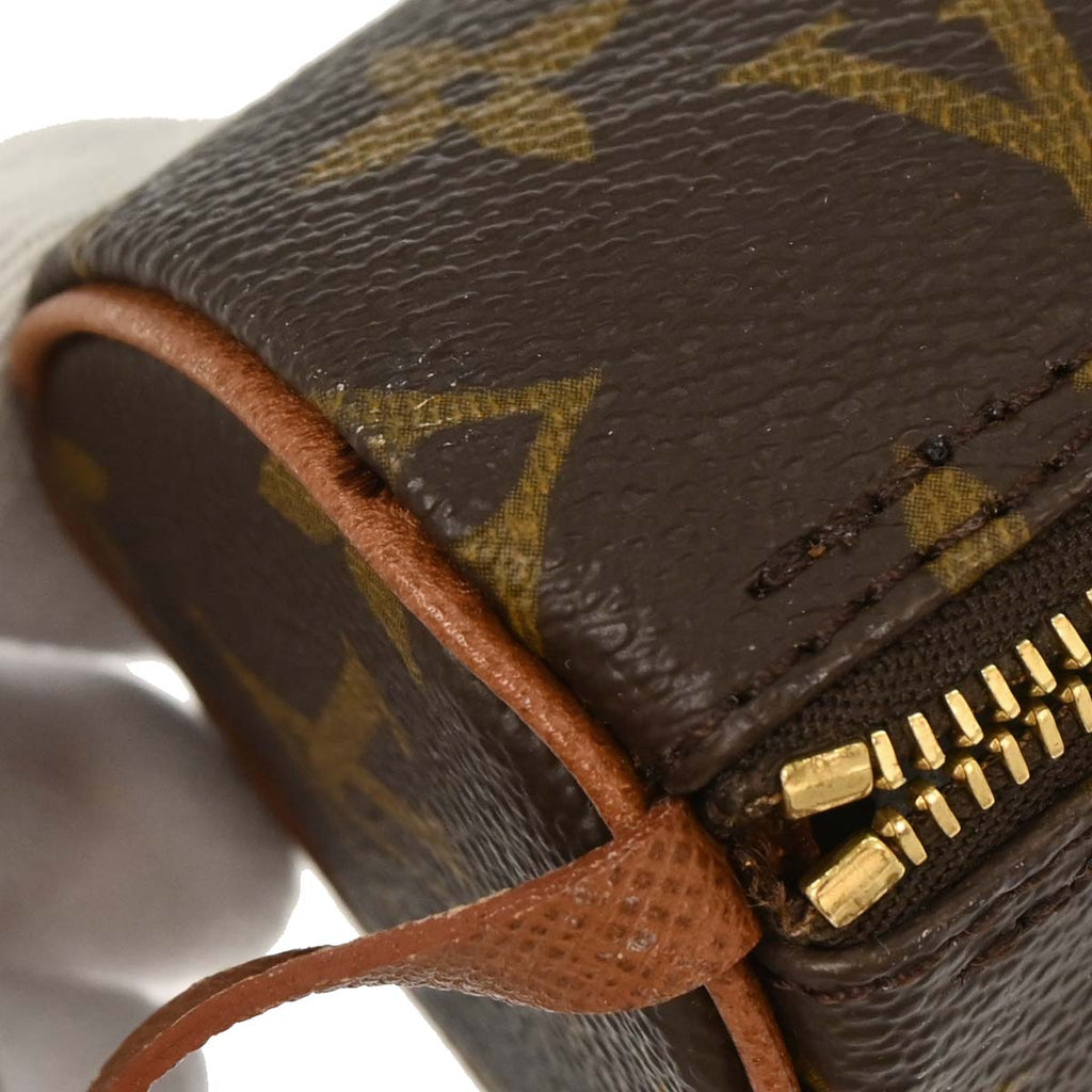 Louis Vuitton Monogram Papillon Attached Pouch Bag