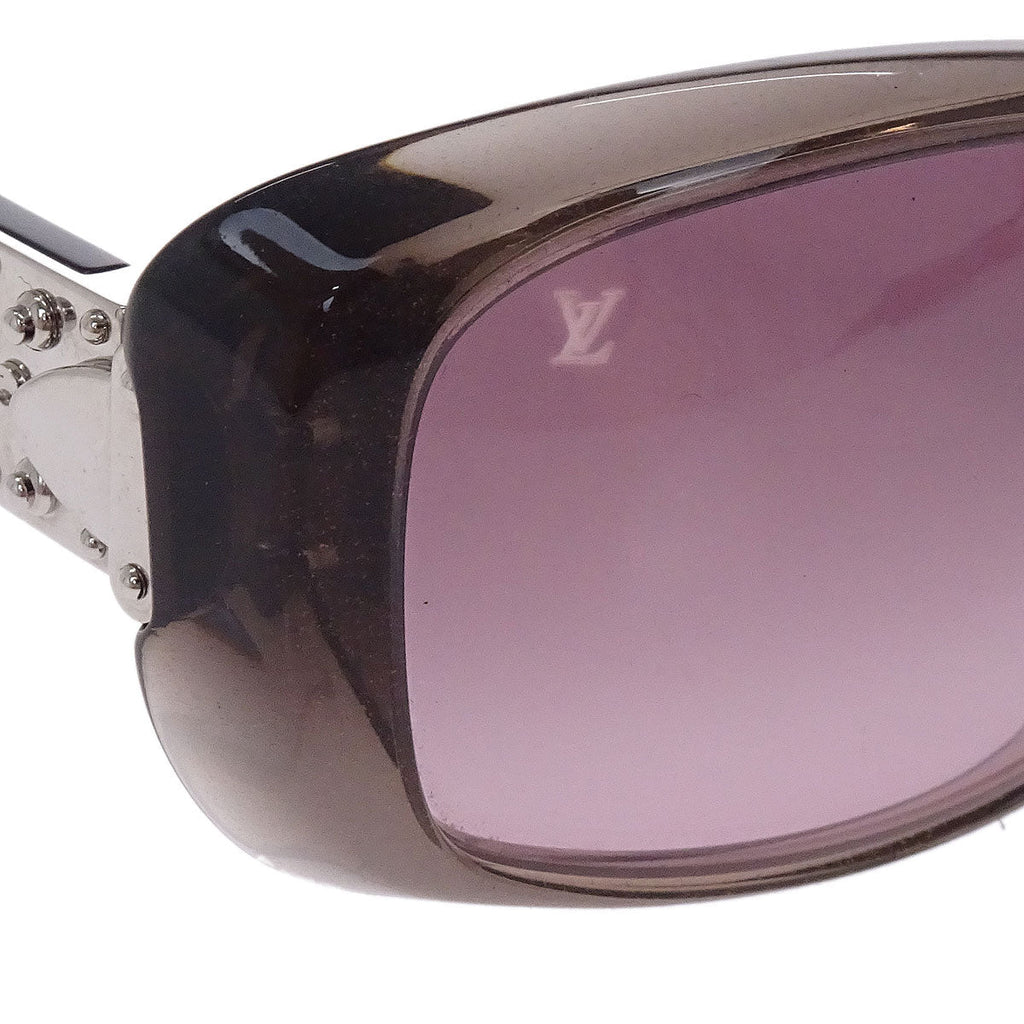 Louis Vuitton Sunglasses Eyewear Purple Brown Supson Small Good