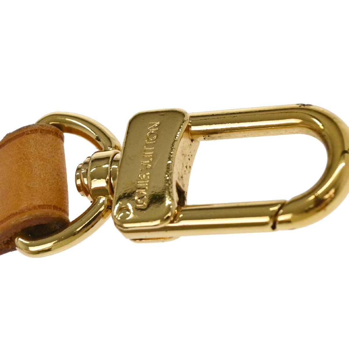 Louis Vuitton Beige Leather Shoulder Strap Accessories