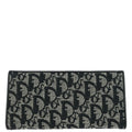 Christian Dior Black Canvas Trotter Wallet
