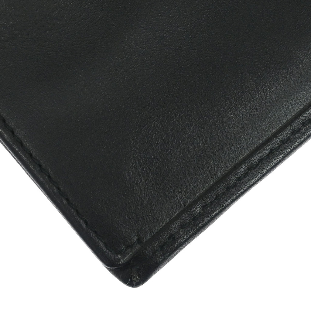 Christian Dior Black Canvas Trotter Wallet