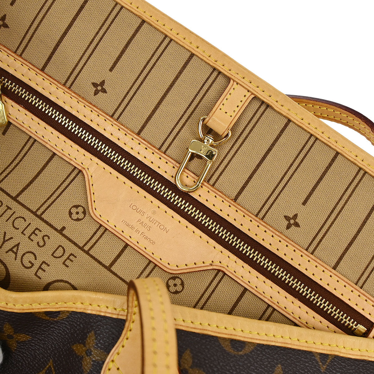 Louis Vuitton Monogram Neverfull GM Tote Bag M40157